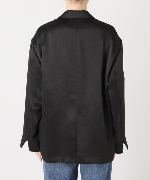 FRAMeWORK(フレームワーク)の「サテンジャケット(テーラードジャケット・レディース・ブラック・FREE)」の22枚目の写真