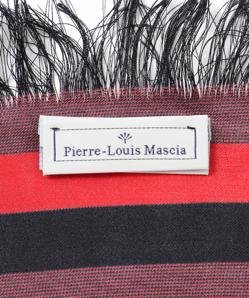 Pierre-Louis Mascia（ピエール・ルイ・マシア）の「PIERRE LOUIS MASCIA （ピエールルイマーシャ）Stole 135x195cm 514324/101（ストール/ショール・レディース・ブルー・FREE）」の12枚目の写真