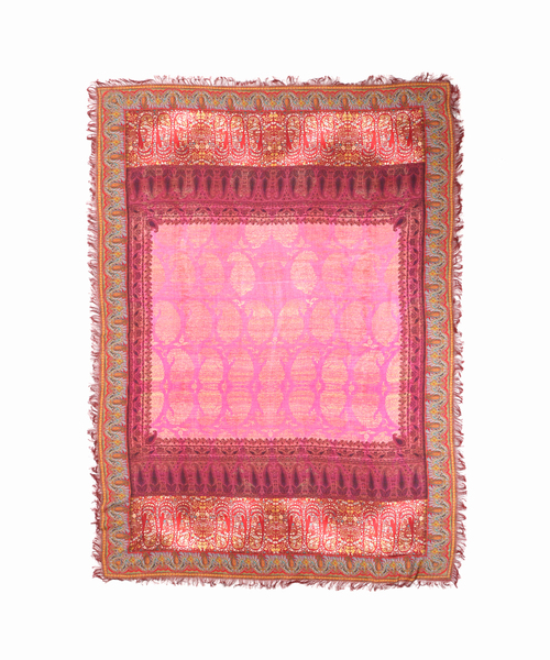 Pierre-Louis Mascia（ピエール・ルイ・マシア）の「PIERRE LOUIS MASCIA （ピエールルイマーシャ）Stole 135x195cm 514324/101（ストール/ショール・レディース・ブルー・FREE）」の15枚目の写真