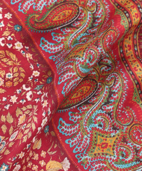 Pierre-Louis Mascia（ピエール・ルイ・マシア）の「PIERRE LOUIS MASCIA （ピエールルイマーシャ）Stole 135x195cm 514324/101（ストール/ショール・レディース・ブルー・FREE）」の17枚目の写真