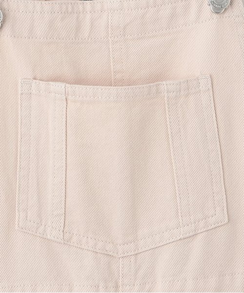 by LOVEiT（バイラビット）の「ダメージルーズオーバーオール（つなぎ/オールインワン・キッズ・ピンク/オフホワイト/サックスブルー・140cm/130cm/120cm/160cm/150cm）」の7枚目の写真