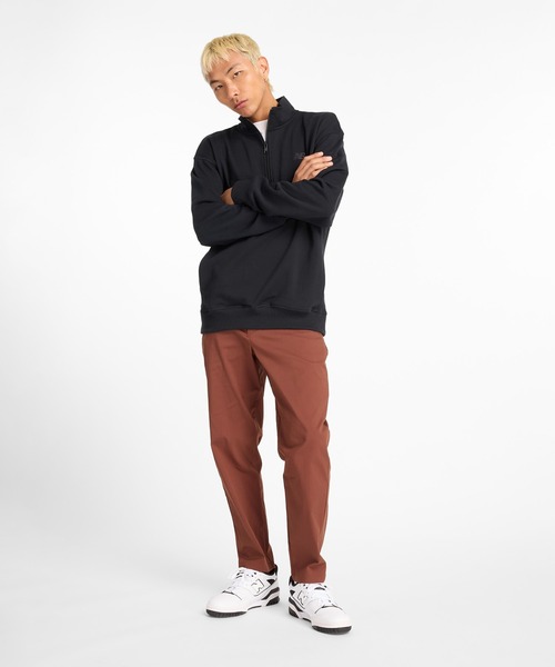 NEW BALANCE（ニューバランス）の「Athletics フリースクオータージップトップ（その他トップス・メンズ・ブラック/ヘザーグレー・SMALL/MEDIUM/LARGE/X-LARGE/XX-LARGE）」の14枚目の写真