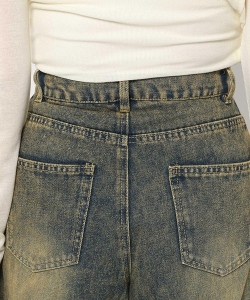 3.3 Field Trip (3.3フィールドトリップ)の「3.3 Field Trip/ロープツキデニムパンツ(デニムパンツ・レディース・ブラック/ブルー・MEDIUM/SMALL)」の14枚目の写真