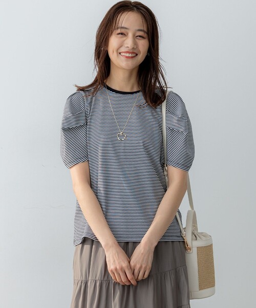 tシャツ GIZAコットンタックスリーブ Tシャツ レディース セール】GIZAコットンタックスリーブ Tシャツ（Tシャツ