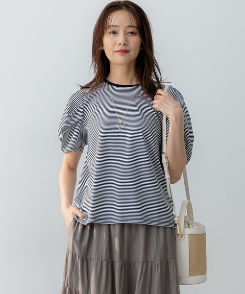 tシャツ GIZAコットンタックスリーブ Tシャツ レディース GIZAコットンタックスリーブ Tシャツ（Tシャツ/カットソー