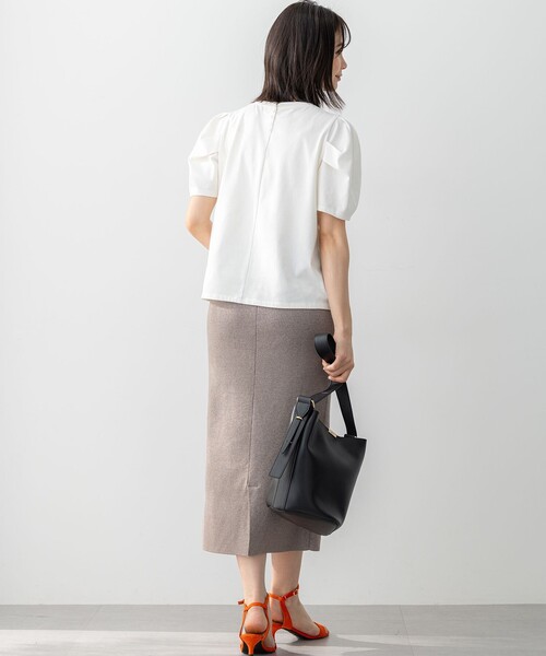 tシャツ GIZAコットンタックスリーブ Tシャツ レディース 組曲 tシャツ GIZAコットンタックスリーブ Tシャツ レディース
