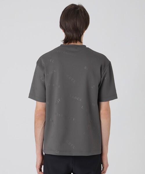 BLACK LABEL CRESTBRIDGE（ブラックレーベル・クレストブリッジ）の「【BLACK lab.】エンボスロゴTシャツ（Tシャツ/カットソー・メンズ・ピンク系その他2/グレー系その他/ブラック/オフホワイト・M/L/XL）」の14枚目の写真