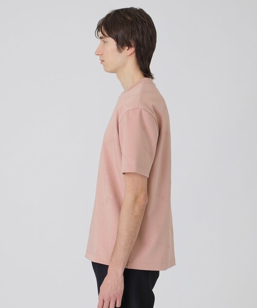 BLACK LABEL CRESTBRIDGE（ブラックレーベル・クレストブリッジ）の「【BLACK lab.】エンボスロゴTシャツ（Tシャツ/カットソー・メンズ・ピンク系その他2/グレー系その他/ブラック/オフホワイト・M/L/XL）」の7枚目の写真