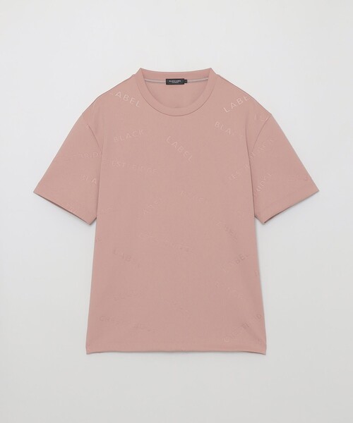BLACK LABEL CRESTBRIDGE（ブラックレーベル・クレストブリッジ）の「【BLACK lab.】エンボスロゴTシャツ（Tシャツ/カットソー・メンズ・ピンク系その他2/グレー系その他/ブラック/オフホワイト・M/L/XL）」の5枚目の写真