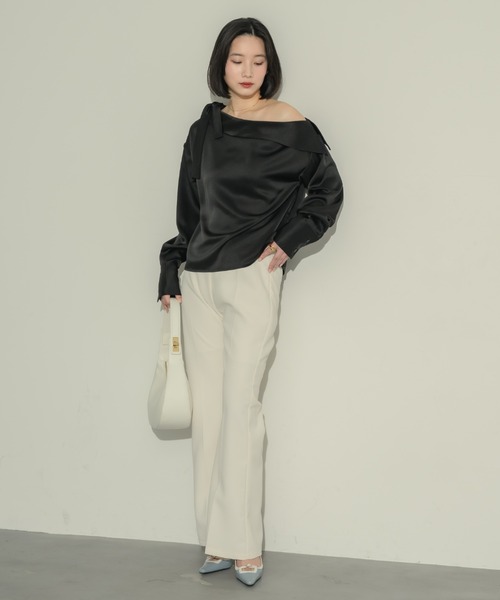 NEUNA(ヌナ)の「バイカラーストラップミュール(パンプス・レディース・アイボリー/ブルー・36/39/38)」の16枚目の写真