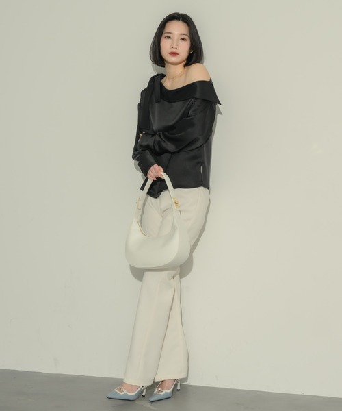 NEUNA(ヌナ)の「バイカラーストラップミュール(パンプス・レディース・アイボリー/ブルー・36/39/38)」の18枚目の写真