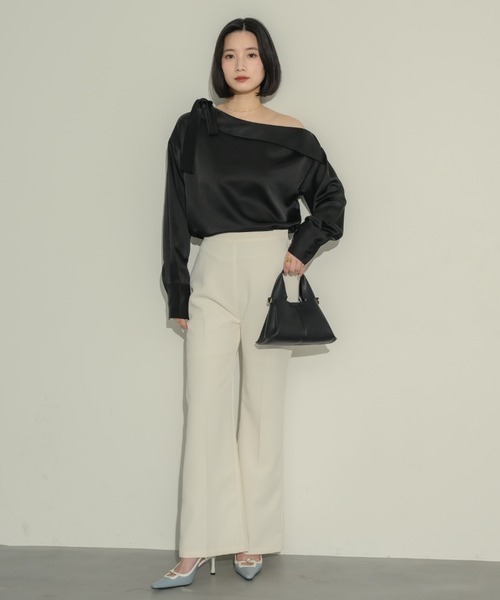 NEUNA(ヌナ)の「バイカラーストラップミュール(パンプス・レディース・アイボリー/ブルー・36/39/38)」の11枚目の写真