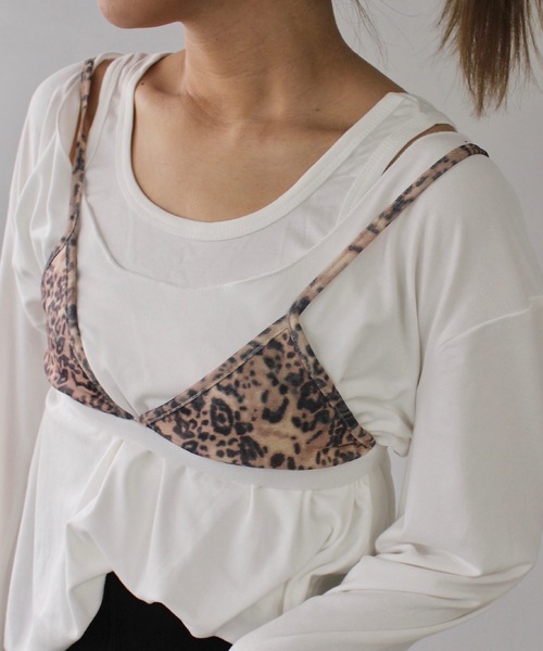 SANSeLF（サンセルフ）の「【LONSLAN】レオパードブラビスチェ sanwl25s005（その他トップス・レディース・レオパード・S/M）」の3枚目の写真