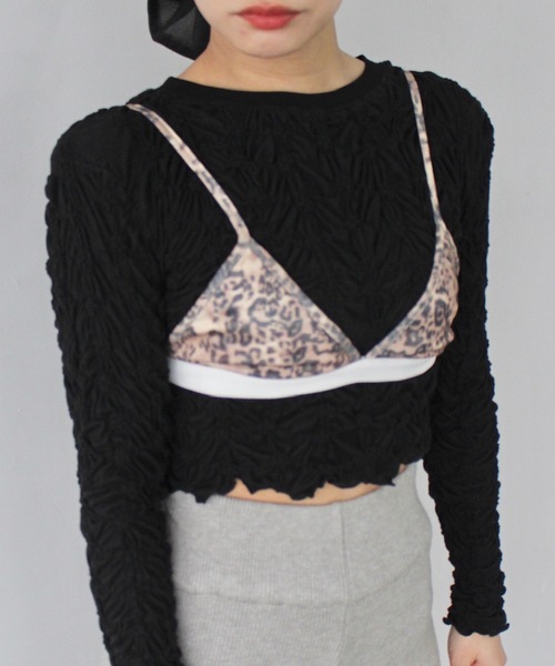 SANSeLF（サンセルフ）の「【LONSLAN】レオパードブラビスチェ sanwl25s005（その他トップス・レディース・レオパード・S/M）」の4枚目の写真