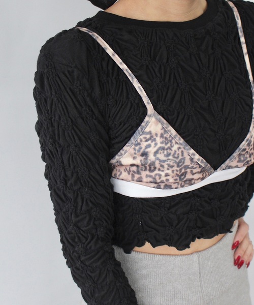 SANSeLF（サンセルフ）の「【LONSLAN】レオパードブラビスチェ sanwl25s005（その他トップス・レディース・レオパード・S/M）」の5枚目の写真