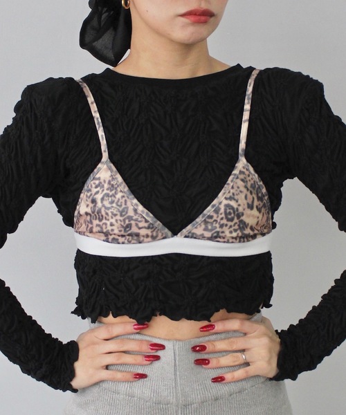 SANSeLF（サンセルフ）の「【LONSLAN】レオパードブラビスチェ sanwl25s005（その他トップス・レディース・レオパード・S/M）」の7枚目の写真