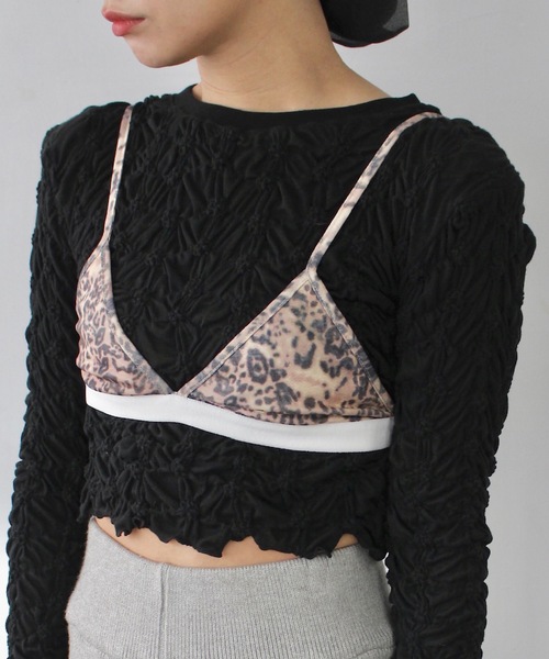 SANSeLF（サンセルフ）の「【LONSLAN】レオパードブラビスチェ sanwl25s005（その他トップス・レディース・レオパード・S/M）」の8枚目の写真