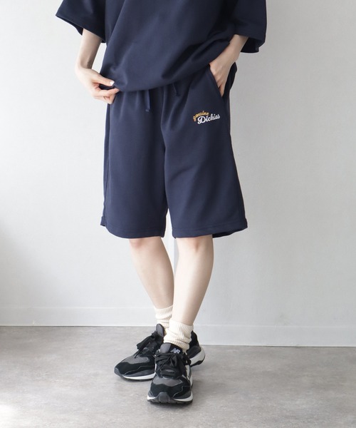 Dickies(ディッキーズ)の「【GENUINE DICKIES/ジェニュインディッキーズ】 ミニ裏毛 ショートパンツ(スウェットパンツ・メンズ・ネイビー/スミクロ/アッシュグレー/グレー・M/L/XL)」の4枚目の写真
