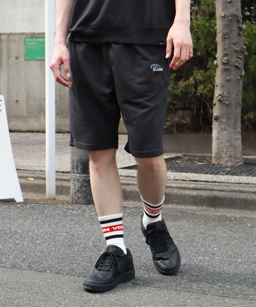 Dickies(ディッキーズ)の「【GENUINE DICKIES/ジェニュインディッキーズ】 ミニ裏毛 ショートパンツ(スウェットパンツ・メンズ・ネイビー/スミクロ/アッシュグレー/グレー・M/L/XL)」の2枚目の写真