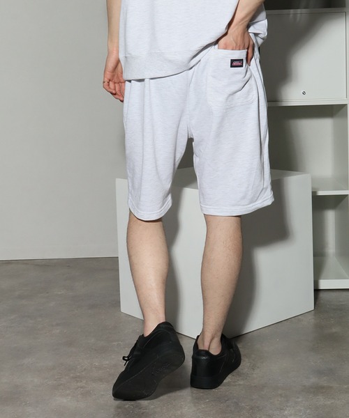 Dickies(ディッキーズ)の「【GENUINE DICKIES/ジェニュインディッキーズ】 ミニ裏毛 ショートパンツ(スウェットパンツ・メンズ・ネイビー/スミクロ/アッシュグレー/グレー・M/L/XL)」の14枚目の写真