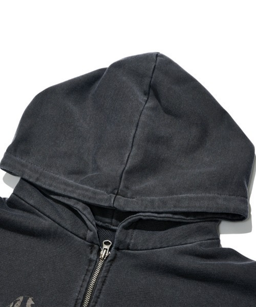 ACOVER(オコボ)の「A'GEM/9 × .kom 『ACOVER/オコボ』 Ribbon Club Pigment Hood Zip-Up/リボンクラブピグメントフードジップアップ(パーカー・レディース・チャコールグレー・FREE)」の9枚目の写真