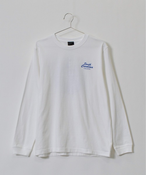 MODISH GAZE（モディシュガゼ）の「【MODISH GAZE】バックサークルロゴロンT(CP)（Tシャツ/カットソー・レディース・ブラック/ホワイト系1/ホワイト・M/L）」の15枚目の写真