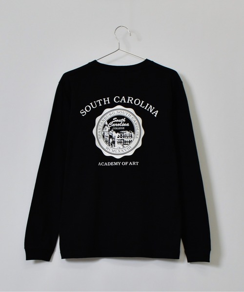 MODISH GAZE（モディシュガゼ）の「【MODISH GAZE】バックサークルロゴロンT(CP)（Tシャツ/カットソー・レディース・ブラック/ホワイト系1/ホワイト・M/L）」の18枚目の写真