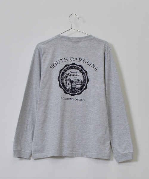 MODISH GAZE（モディシュガゼ）の「【MODISH GAZE】バックサークルロゴロンT(CP)（Tシャツ/カットソー・レディース・ブラック/ホワイト系1/ホワイト・M/L）」の20枚目の写真