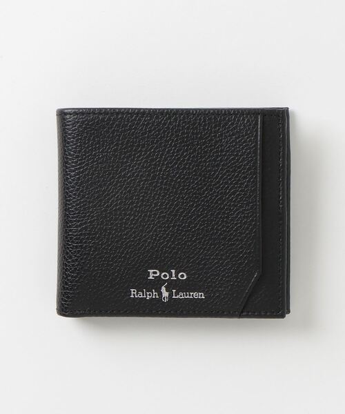 ペブルド レザー ビルフォールド コイン ウォレット（財布）｜POLO