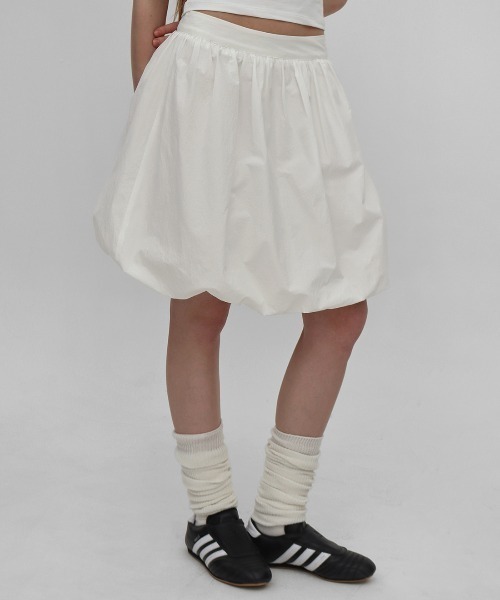BLACKUP（ブラックアップ）の「[MADE] アシュタバルーンミディスカート