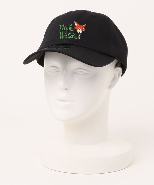 Disney（ディズニー）の「Disney ズートピア ローキャップ（キャップ・レディース・ブラック/アイボリー・FREE）」の4枚目の写真