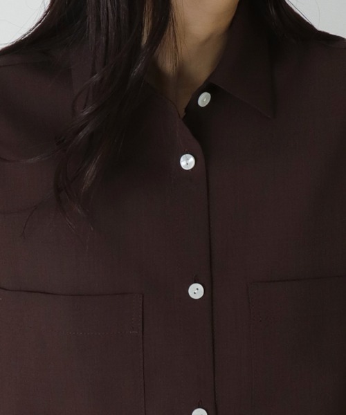 DRESSLAVE(ドレスレイブ)の「B7 / dry vintage side string blouse(ドライヴィンテージサイドストリングブラウス)(シャツ/ブラウス・レディース・ベージュ/ブラウン・38)」の5枚目の写真