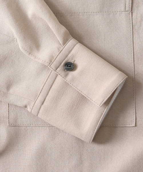 DRESSLAVE(ドレスレイブ)の「B7 / dry vintage side string blouse(ドライヴィンテージサイドストリングブラウス)(シャツ/ブラウス・レディース・ベージュ/ブラウン・38)」の11枚目の写真