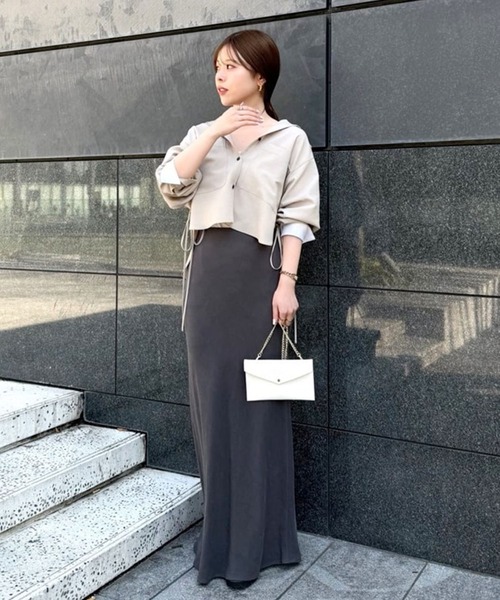 DRESSLAVE(ドレスレイブ)の「B7 / dry vintage side string blouse(ドライヴィンテージサイドストリングブラウス)(シャツ/ブラウス・レディース・ベージュ/ブラウン・38)」の16枚目の写真