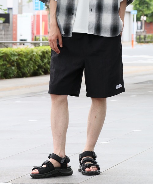 FIRST DOWN(ファーストダウン)の「【FIRST DOWN/ファーストダウン】COZY SHORTS TASLAN NYLON/コジーショーツ タスランナイロン(その他パンツ・メンズ・ネイビー/ブラック/ブルー/ミント/レオパード/レッド/ブルー系1/ライトベージュ/グリーン/ブラック系その他/キャメル/グレー系その他・L/M/XL)」の14枚目の写真
