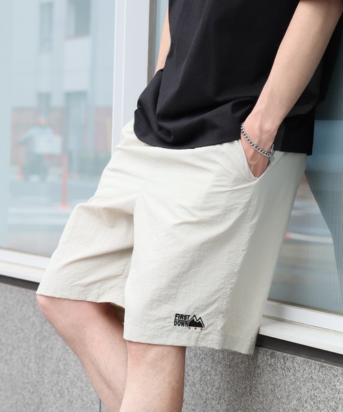 FIRST DOWN(ファーストダウン)の「【FIRST DOWN/ファーストダウン】COZY SHORTS TASLAN NYLON/コジーショーツ タスランナイロン(その他パンツ・メンズ・ネイビー/ブラック/ブルー/ミント/レオパード/レッド/ブルー系1/ライトベージュ/グリーン/ブラック系その他/キャメル/グレー系その他・L/M/XL)」の20枚目の写真