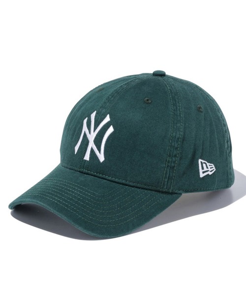 NEW ERA(ニューエラ)の「NEW ERA/ニューエラ キャップ 9TWENTY ニューヨーク・ヤンキース ウォッシュドコットン 14525104/14525111/14525113/14525118/14525122(キャップ・メンズ・ストーン/ネイビー/ブラック/ダークグリーン/ベージュ・ML)」の4枚目の写真