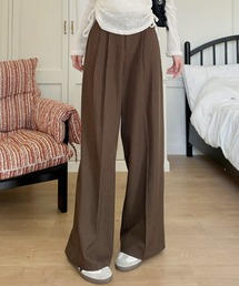 Ada.（エイダ）の「ピンストライプ ワイド スラックス（スラックス）」