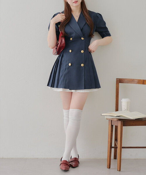 未使用級✨Rirandture♡ビジューミニワンピース♡S Rirandture（リランドチュール）の「ビジューミニワンピース