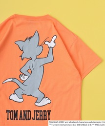 Tom＆Jerry（トムアンドジェリー）の「TOM&JERRY トム＆ジェリーオーバーTシャツ KIDS（Tシャツ/カットソー・キッズ）」