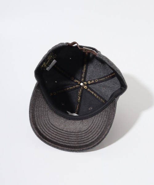 7Union（セブンユニオン）の「7UNION メルトン フロントワッペンロゴ 6パネルキャップ（キャップ・メンズ・グレー・FREE）」の9枚目の写真
