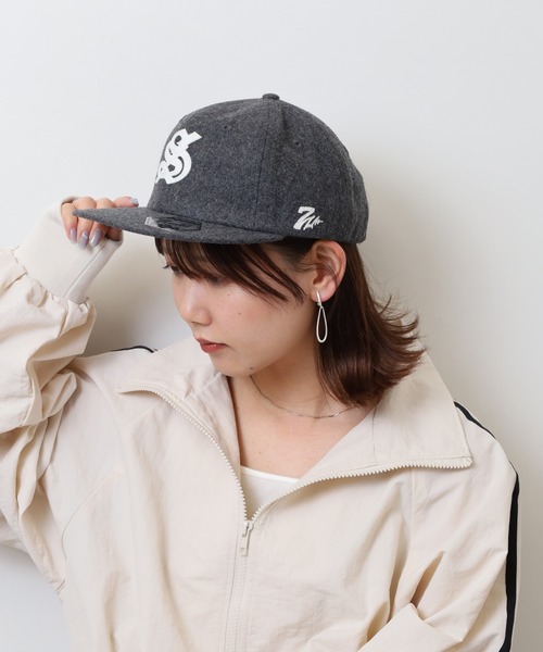 7Union（セブンユニオン）の「7UNION メルトン フロントワッペンロゴ 6パネルキャップ（キャップ・メンズ・グレー・FREE）」の10枚目の写真