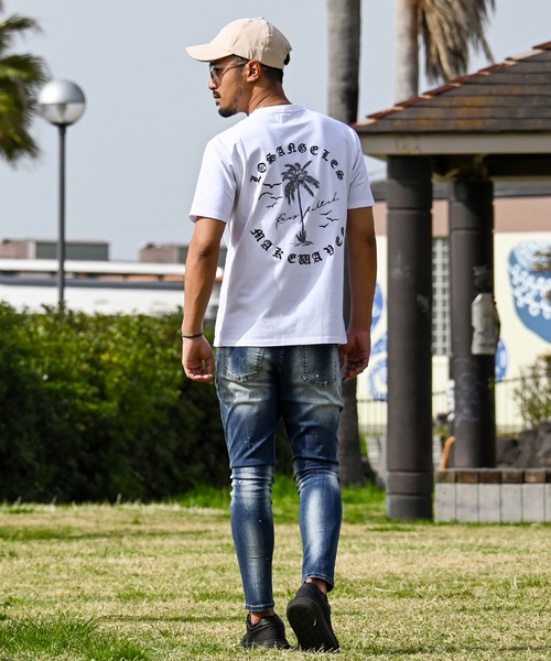 adamsJUGGLER（アダムスジャグラー）の「RTEG PT&OEティー（Tシャツ/カットソー・メンズ・ブラック/ホワイト・S/M/L/XL/XXL）」の7枚目の写真