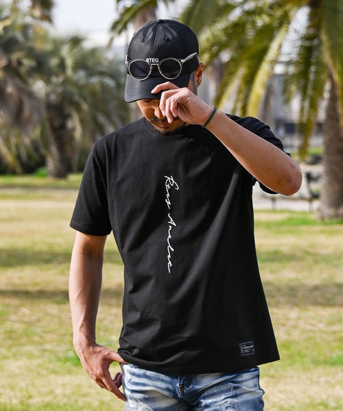 adamsJUGGLER（アダムスジャグラー）の「RTEG PT&OEティー（Tシャツ/カットソー・メンズ・ブラック/ホワイト・S/M/L/XL/XXL）」の15枚目の写真