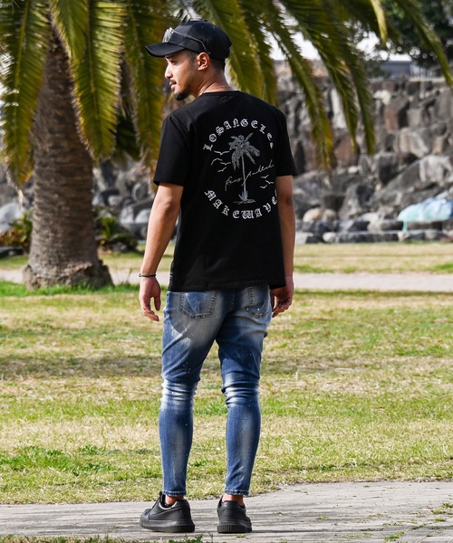 adamsJUGGLER（アダムスジャグラー）の「RTEG PT&OEティー（Tシャツ/カットソー・メンズ・ブラック/ホワイト・S/M/L/XL/XXL）」の8枚目の写真