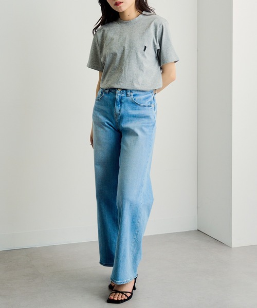 SETUP7（セットアップセブン）の「【WESTERN POLO TEXAS】別注ワッペン半袖Tシャツ（Tシャツ/カットソー・レディース・ブラック/グレー/ホワイト・XL/L/M/S）」の7枚目の写真