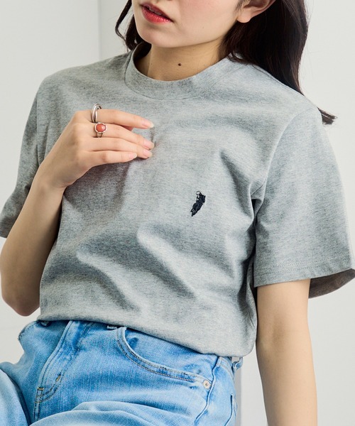 SETUP7（セットアップセブン）の「【WESTERN POLO TEXAS】別注ワッペン半袖Tシャツ（Tシャツ/カットソー・レディース・ブラック/グレー/ホワイト・XL/L/M/S）」の14枚目の写真