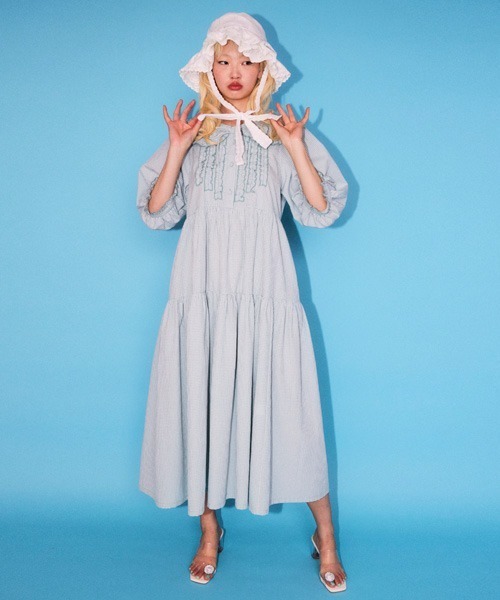 セール】SHIRLEY FRILL ドレス（ワンピース）｜Candy Stripper