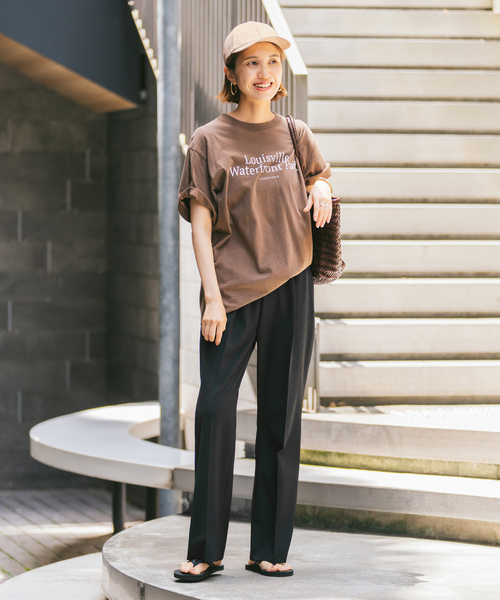 FRAMeWORK（フレームワーク）の「≪追加・洗濯機洗い可能≫ウォッシャブルイージースラックス 2（スラックス・レディース・ブラック/ベージュ・40/36/38）」の19枚目の写真