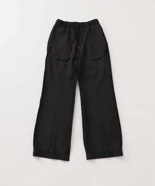 FRAMeWORK（フレームワーク）の「≪追加・洗濯機洗い可能≫ウォッシャブルイージースラックス 2（スラックス・レディース・ブラック/ベージュ・40/36/38）」の6枚目の写真